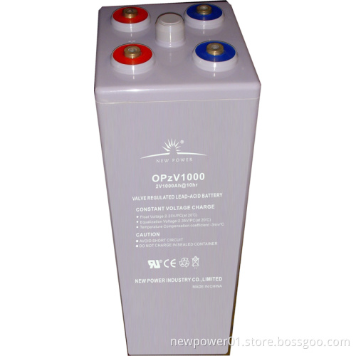 Professinonal Manufacturer of Lead Acid Battery for UPS (OPzV1000)